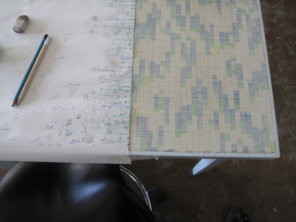 surface of the table